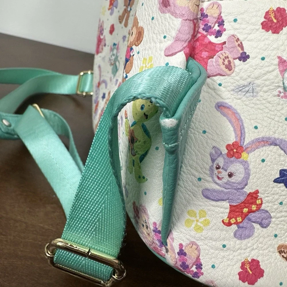 Loungefly Aulani Duffy and Friends Backpack Disney Resort Spa Parks Keychain